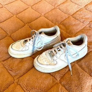 Nike Air Force 1 leather shoes